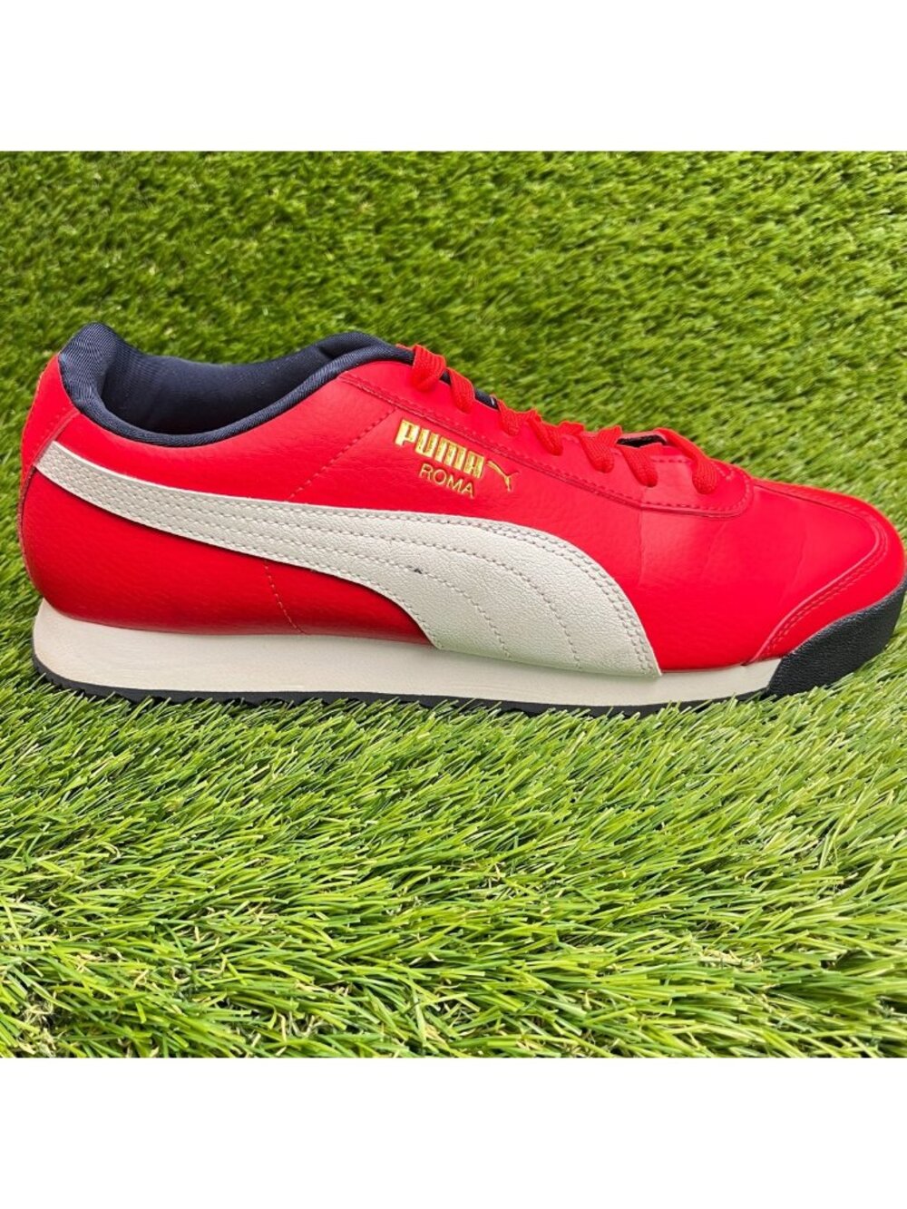 Puma Roma Country Pack USA Mens Size 9.5 Red Athletic Lifestyle Shoes Sneakers